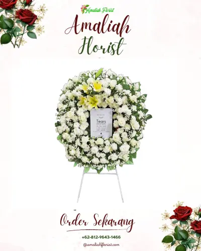 Krans Bunga Duka Cita ciheulang